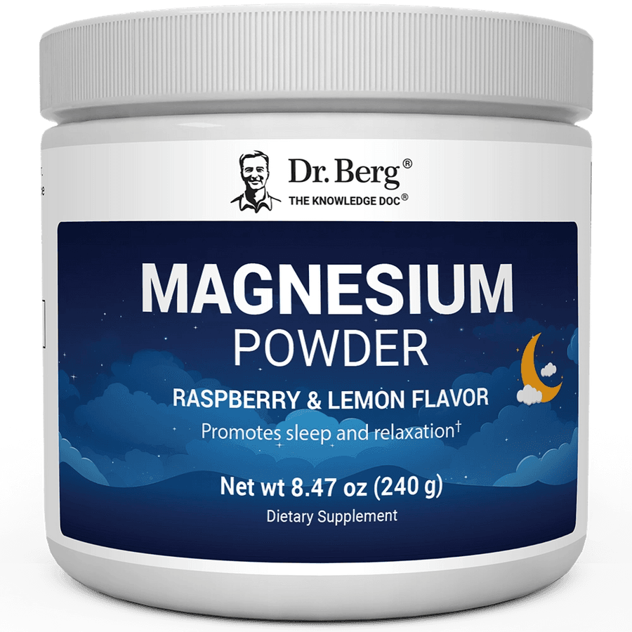 Magnesium Powder Drink — Raspberry & Lemon